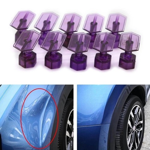 Car glue tabs - glue, dent